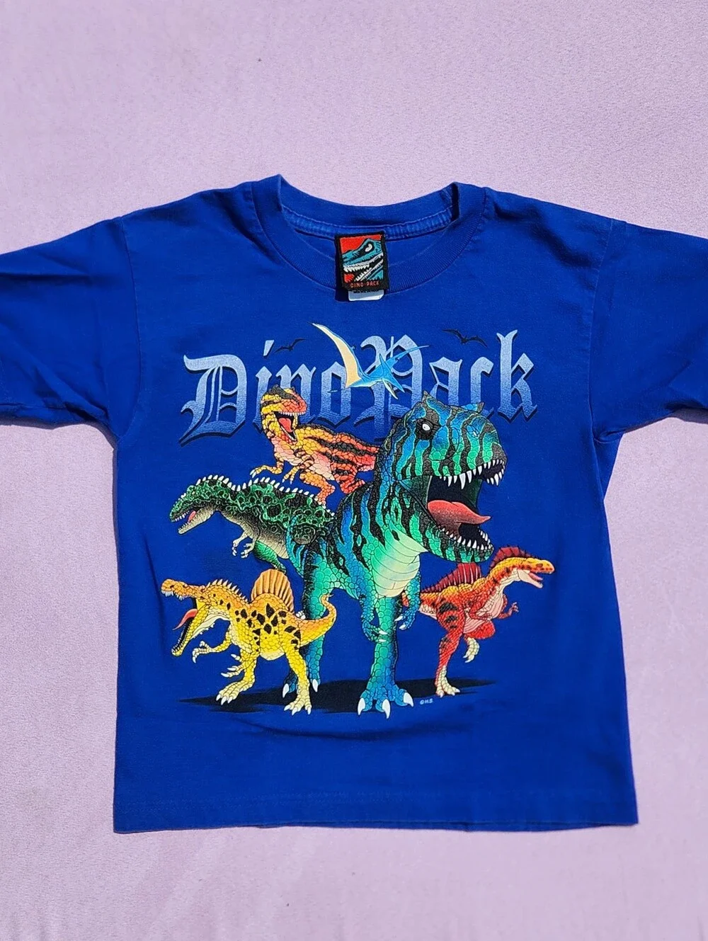 Vintage 90s y2k Kids 3T 4T Graphic Cotton Tee Lot Carters Gymboree Dino Pack